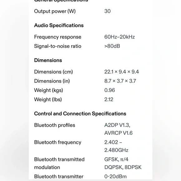 JBL Charge 4 Bluetooth Waterproof Speaker in White - New in Box - Picture 9 of 9